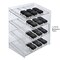 Azar Displays 4 Tier 16 Comp. Cosmetic Nail Polish Display 12"W x 8.5"D x 18.5"H 222484 - alternate 2